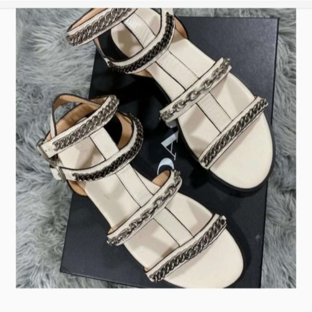 Coach Snakeskin detailed Chain Gladiator shoes - Picture 5 of 5